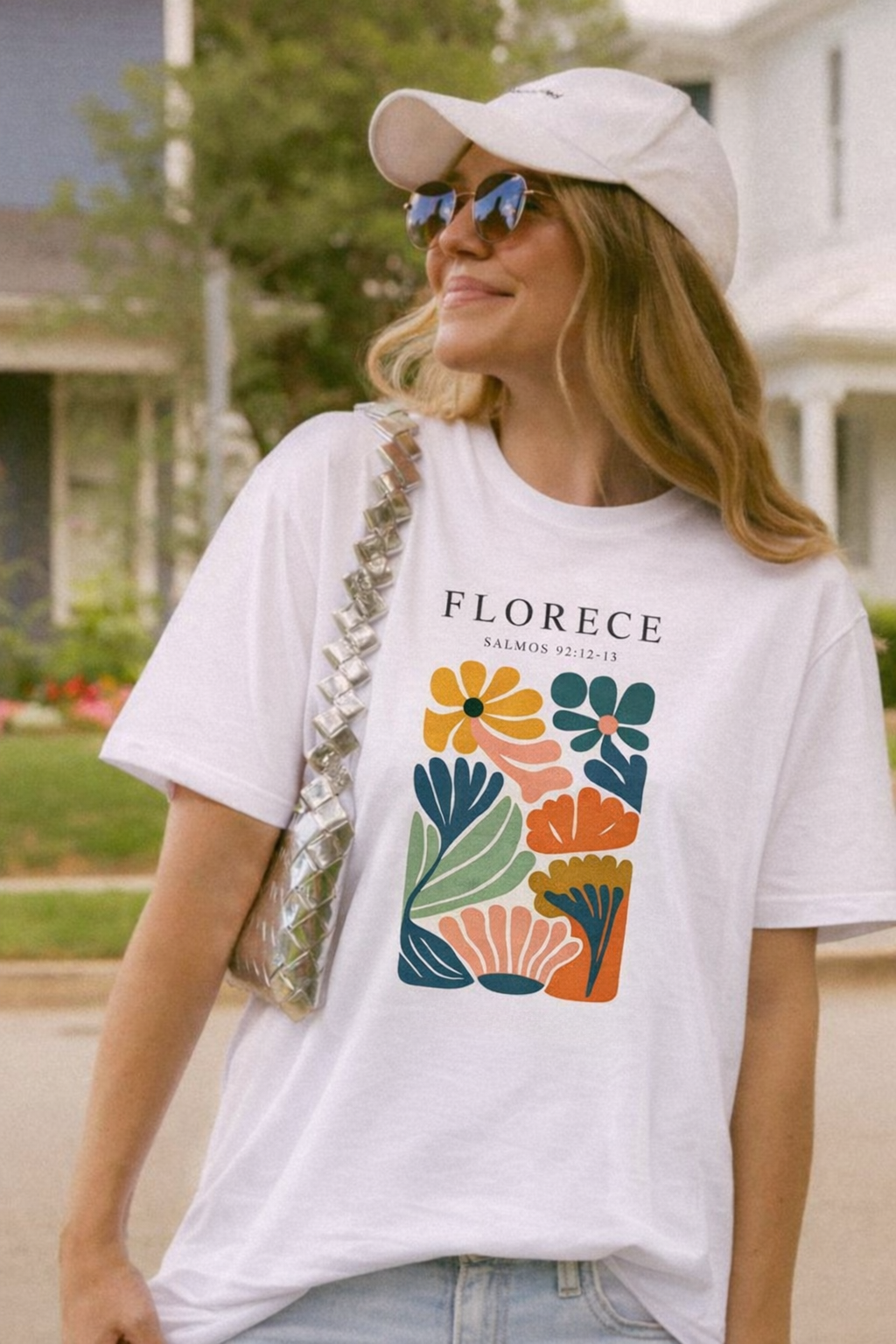 Playera OVERSIZE Florece