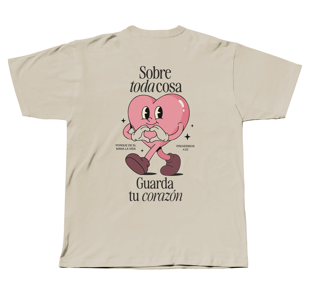 Playera Guarda tu Corazón