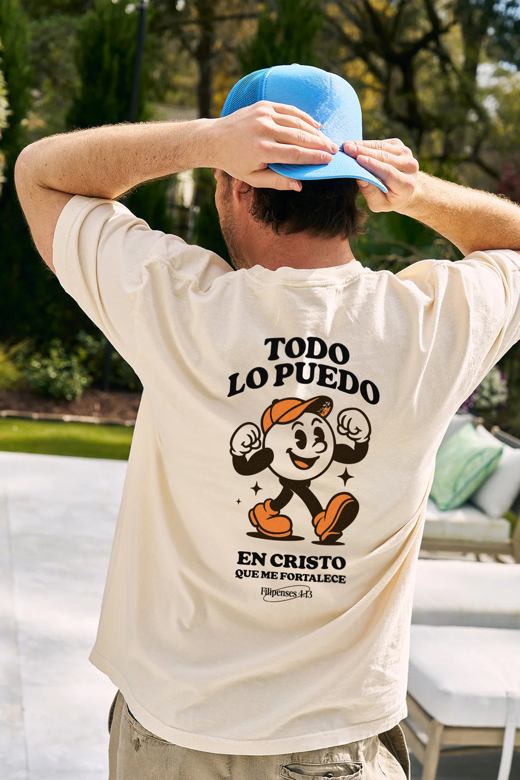 Playera Todo Lo Puedo en Cristo que me Fortalece