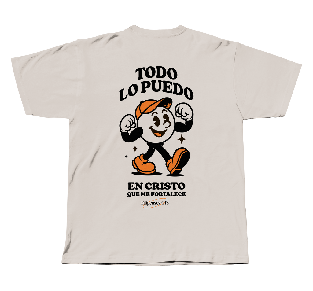 Playera Todo Lo Puedo en Cristo que me Fortalece